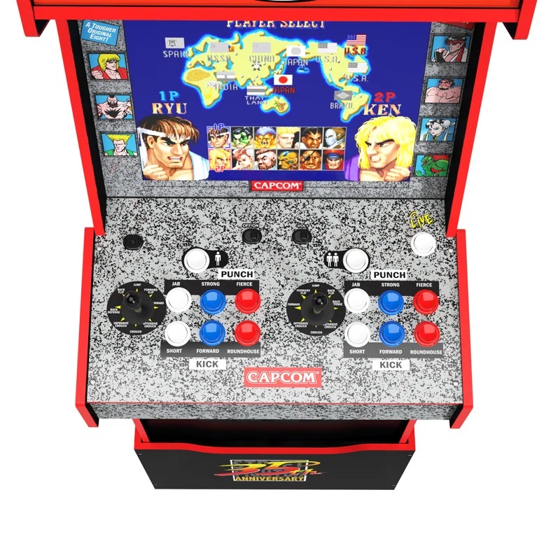 Maquina Arcade Street Fighter Turbo Champion Legacy Incluye 14 Juegos